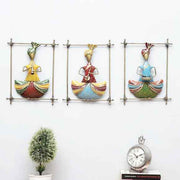 Set of 3 Metal Sardar Musician - ItStyle Store