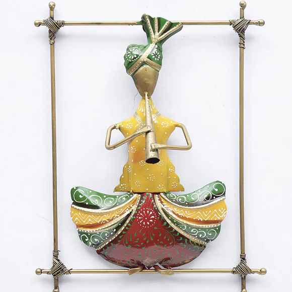 Set of 3 Metal Sardar Musician - ItStyle Store