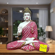 Purple Lord Gautam Buddha Samadhi Statue for Home Decor Showpiece Polyresin - ItStyle Store