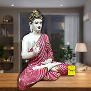 Purple Lord Gautam Buddha Samadhi Statue for Home Decor Showpiece Polyresin - ItStyle Store