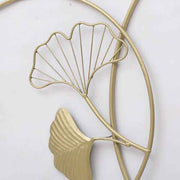 Golden Zingo Leaf Wall Art