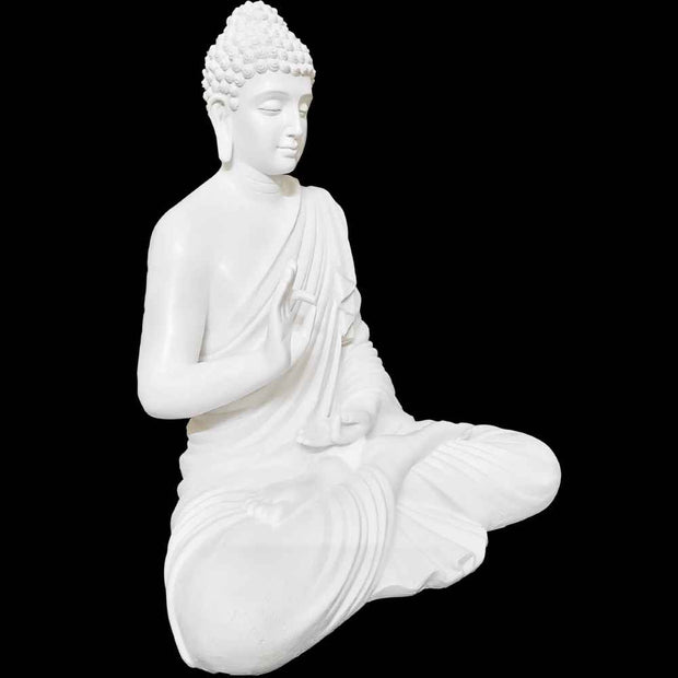 Pixclte Buddha Samadhi Tabel Decor Polyresin Showpiece