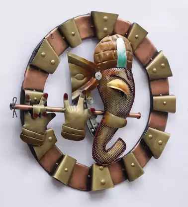 Murli Ganesh Metal LED Wall Art - ItStyle Store