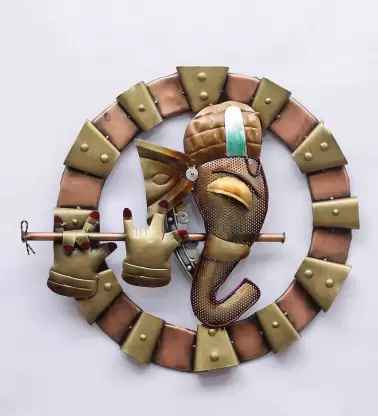 Murli Ganesh Metal LED Wall Art - ItStyle Store