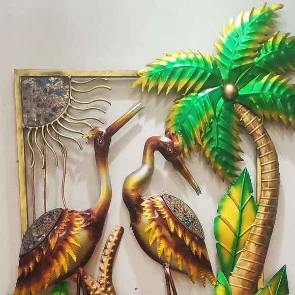 Two Swans Metal Wall Art - ItStyle Store