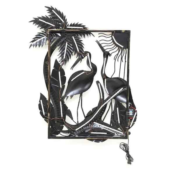 Two Swans Metal Wall Art - ItStyle Store
