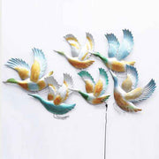 Six Colorful Birds LED Wall Art - ItStyle Store