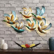 Six Colorful Birds LED Wall Art - ItStyle Store