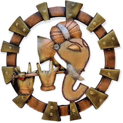 Murli Ganesh Metal LED Wall Art - ItStyle Store