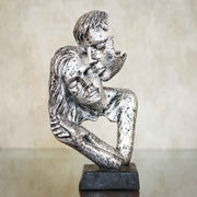 Polyresin  Love Couple Table Decor Showpiece