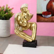 Polyresin  Love Couple Table Decor Showpiece