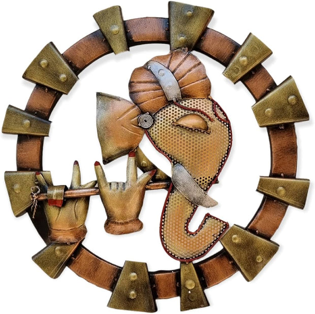 Murli Ganesh Metal LED Wall Art - ItStyle Store