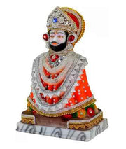 Multicolor  Khatu Shyam Baba Idol with Mor Pankh for Home Temple Pooja Idol